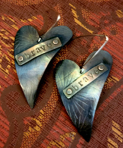 Brave Heart Earrings